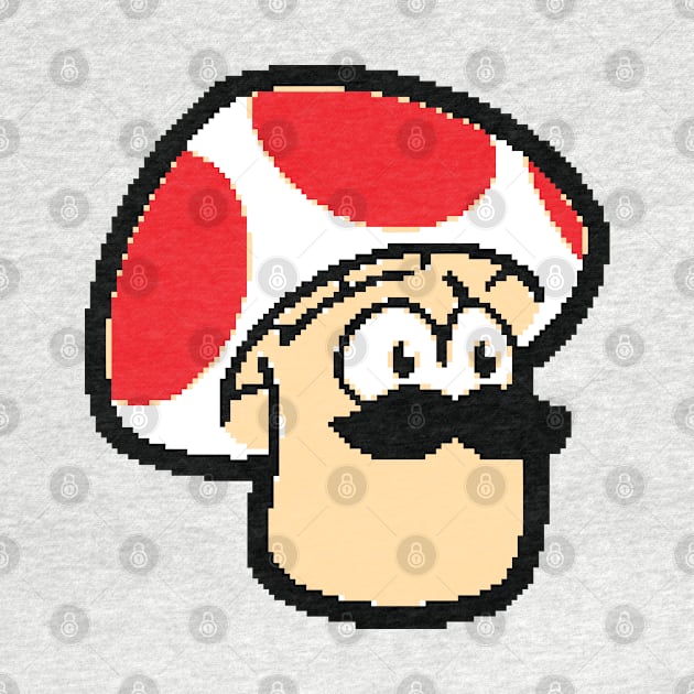 ShroomDood (Pixel/White) by ArtofJMS